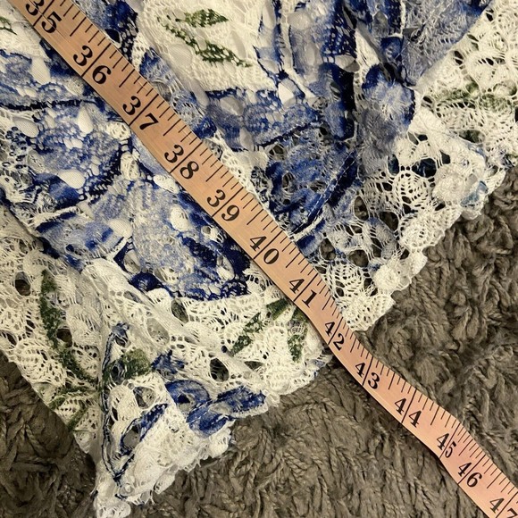 Rabbit Rabbit Rabbit Design 3/4 Bell Sleeve Floral Lace Fit &Flare Dress 16 NWOT - Picture 8 of 11